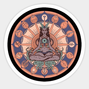 Spellbound Souls: Journey into the Occult Sticker